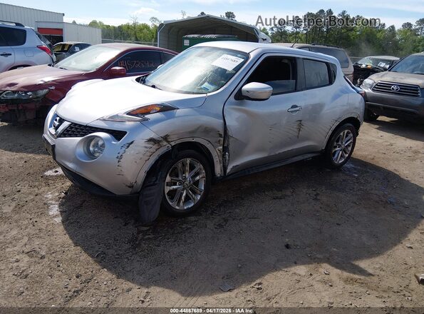 JN8AF5MV7HT751827 2017 NISSAN JUKE Серебряный Передняя левая четверть