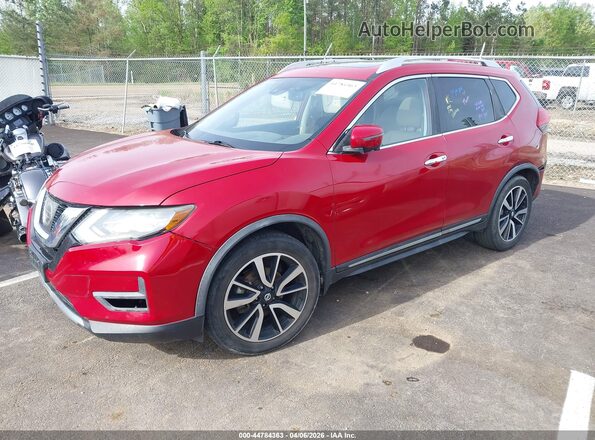 JN8AT2MT7HW399952 2017 NISSAN ROGUE Burgundy Front left