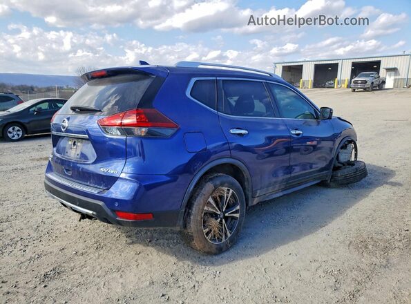 JN8AT2MV3KW401611 2019 NISSAN ROGUE Blue Tył prawy