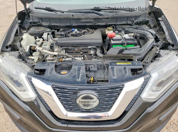 JN8AT2MV3LW102007 2020 NISSAN ROGUE Black ძრავის განყოფილების ხედი