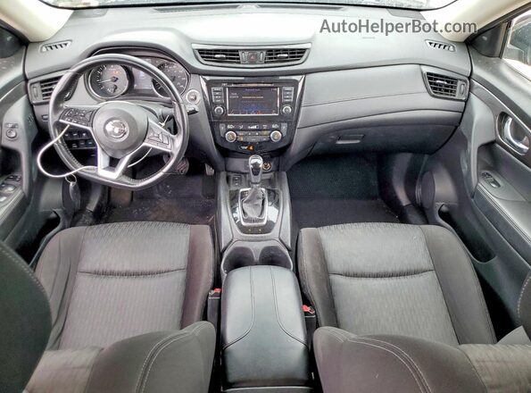 JN8AT2MV3LW102007 2020 NISSAN ROGUE Black წინა პანელის ხედი