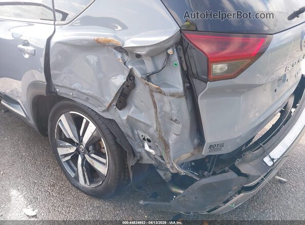 JN8AT3DC2MW105468 2021 NISSAN ROGUE Gray Вид спереду