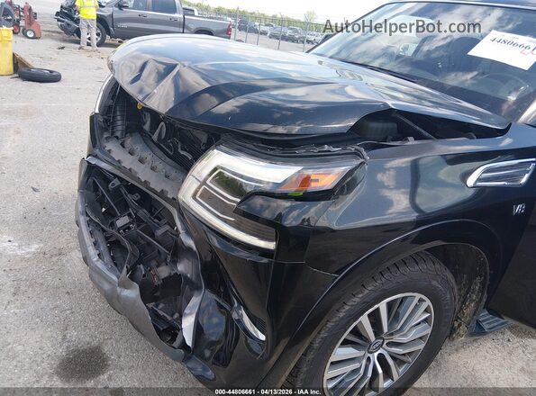 JN8AY2AC1N9160431 2022 NISSAN ARMADA Black Вид спереду