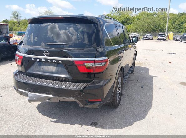 JN8AY2AC1N9160431 2022 NISSAN ARMADA Black Задня права чверть