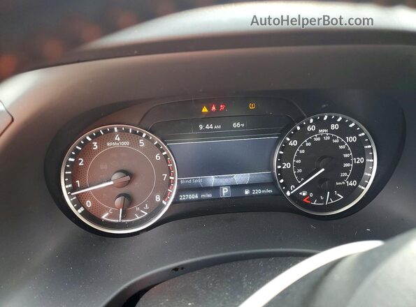 JN8AY2AC2M9145659 2021 NISSAN ARMADA Silver Вид щитка приладів