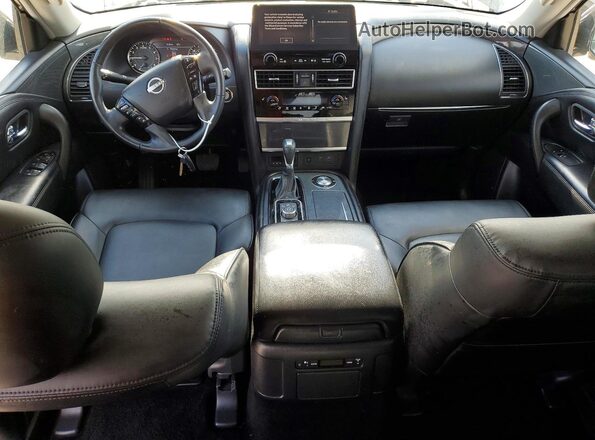 JN8AY2AC5P9180779 2023 NISSAN ARMADA Black Вид панелі приладів
