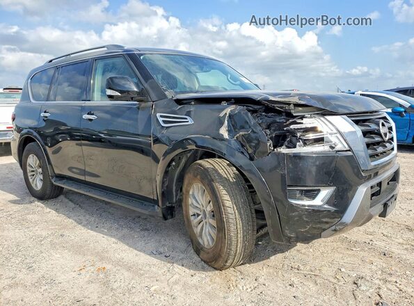 JN8AY2AC5P9180779 2023 NISSAN ARMADA Black Передня права чверть