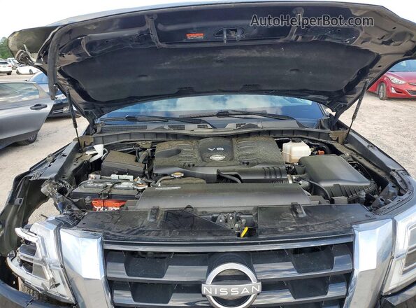 JN8AY2AC5P9180779 2023 NISSAN ARMADA Black Вид підкапотного простору