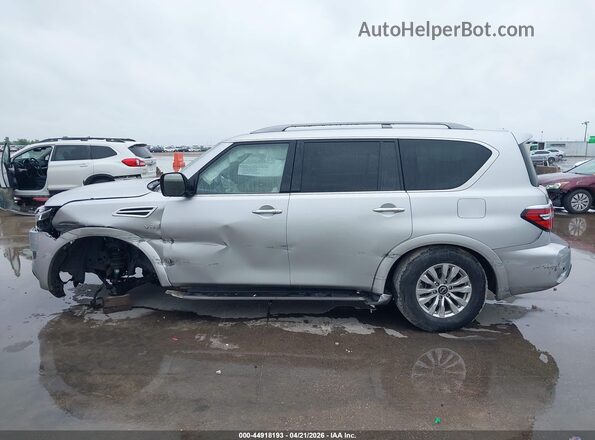 JN8AY2AC7M9146192 2021 NISSAN ARMADA Silver 