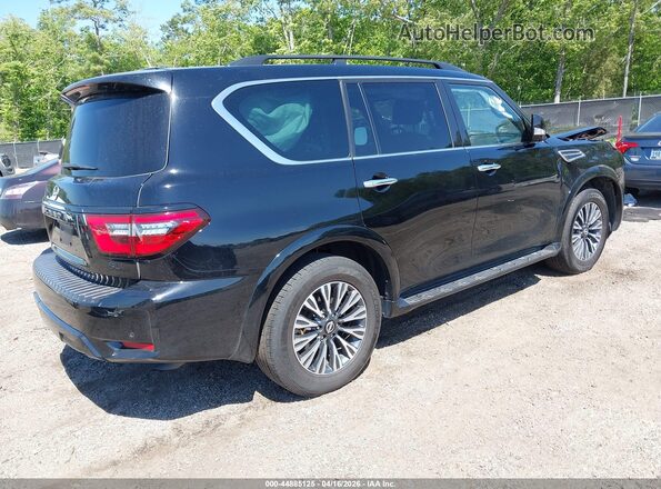 JN8AY2BAXP9401919 2023 NISSAN ARMADA Черный Задняя правая четверть