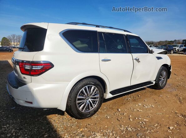 JN8AY2BC0P9184110 2023 NISSAN ARMADA Белый Задняя правая четверть