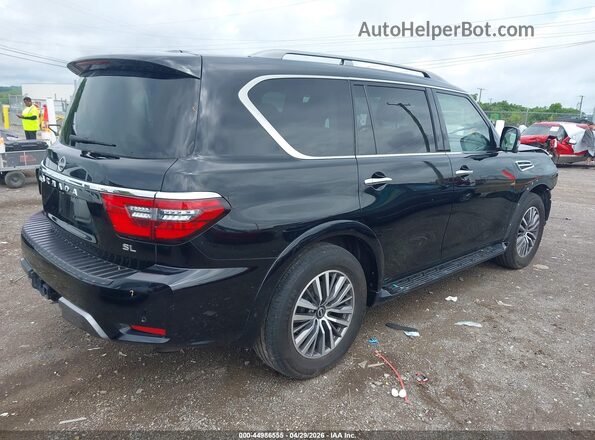 JN8AY2BC9P9182436 2023 NISSAN ARMADA Black Trasero derecho