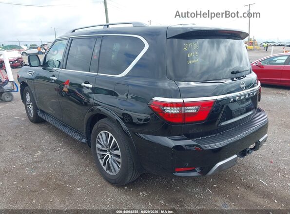 JN8AY2BC9P9182436 2023 NISSAN ARMADA Black Trasero izquierdo