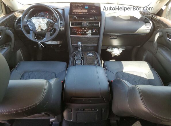 JN8AY2CC8P9184161 2023 NISSAN ARMADA Silver Dashboard view