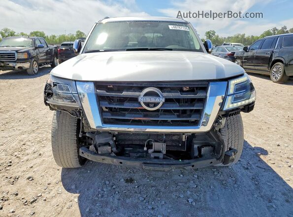 JN8AY2CC8P9184161 2023 NISSAN ARMADA Silver Front view