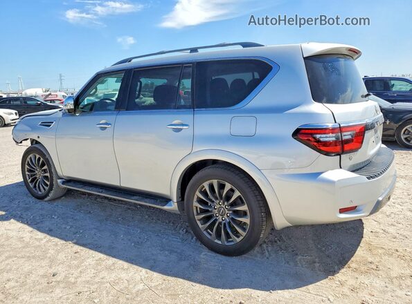 JN8AY2CC8P9184161 2023 NISSAN ARMADA Silver Rear left