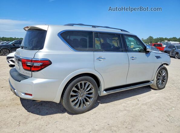 JN8AY2CC8P9184161 2023 NISSAN ARMADA Silver Rear right