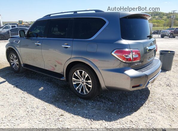 JN8AY2ND5L9110163 2020 NISSAN ARMADA Gray Հետևի ձախ