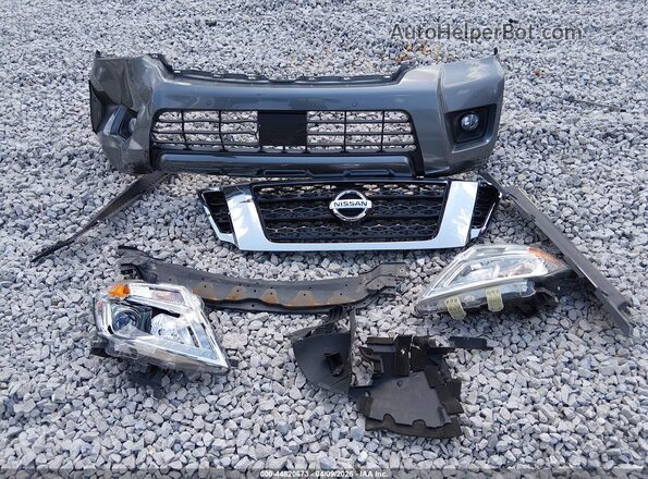 JN8AY2ND5L9110163 2020 NISSAN ARMADA Gray Սարքավորումների վահանակի տեսք