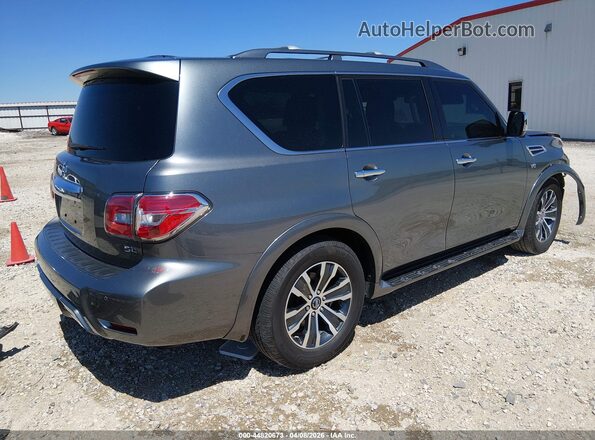 JN8AY2ND5L9110163 2020 NISSAN ARMADA Gray Հետևի աջ