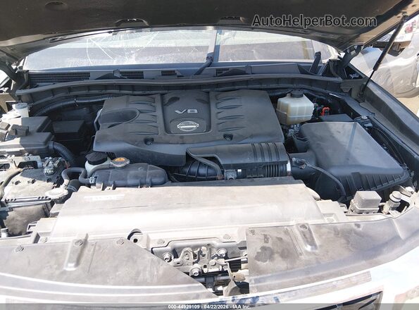 JN8AY2ND9L9107623 2020 NISSAN ARMADA Серый Вид сзади