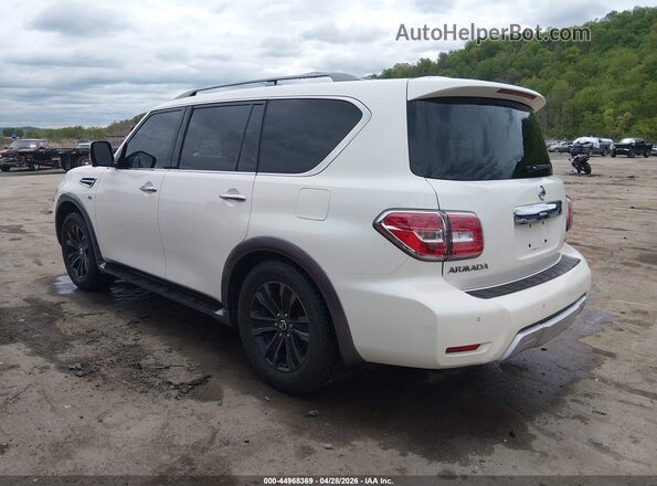 JN8AY2NE5H9702257 2017 NISSAN ARMADA White Tył lewy
