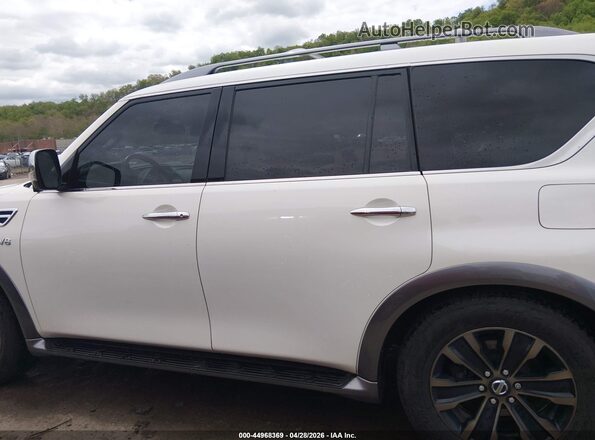 JN8AY2NE5H9702257 2017 NISSAN ARMADA White Widok wnętrza 360 stopni
