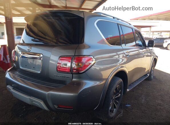 JN8AY2NE8H9705475 2017 NISSAN ARMADA Silver 