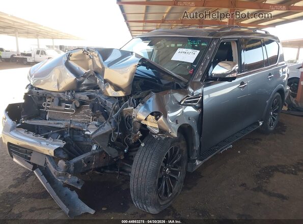 JN8AY2NE8H9705475 2017 NISSAN ARMADA Silver 