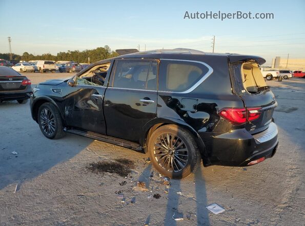 JN8AZ2AC0R9500316 2024 INFINITI QX80 Black Rear left