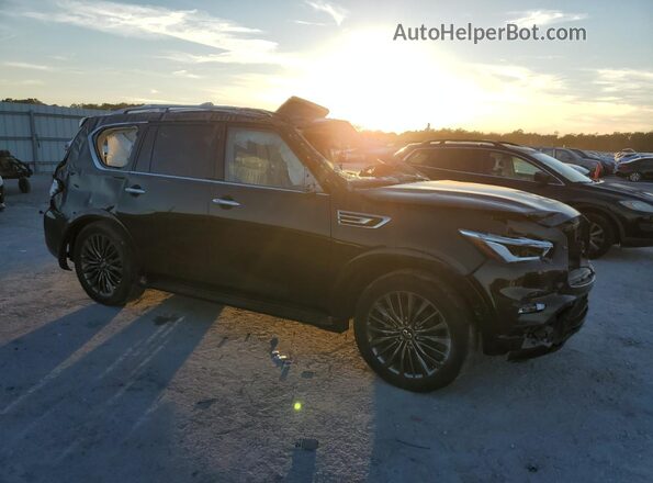 JN8AZ2AC0R9500316 2024 INFINITI QX80 Black Front right