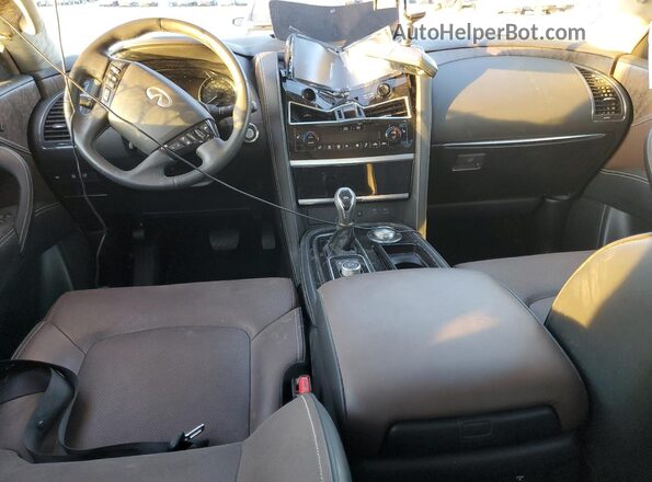 JN8AZ2AC0R9500316 2024 INFINITI QX80 Black Dashboard view