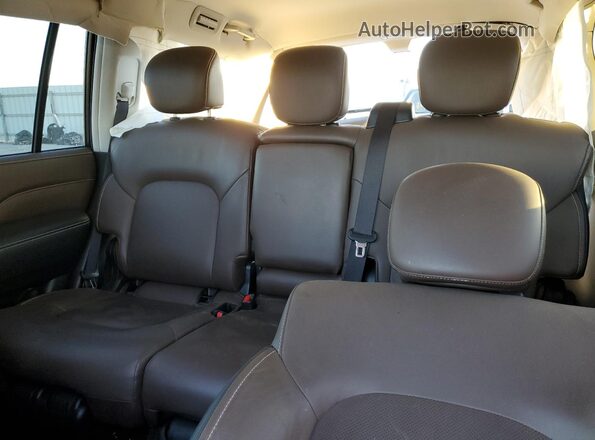 JN8AZ2AC0R9500316 2024 INFINITI QX80 Black Rear seats view