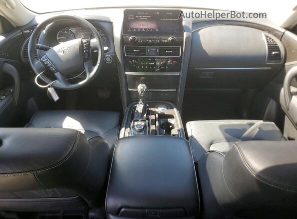 JN8AZ2AF2R9765345 2024 INFINITI QX80 Белый Вид панели приборов