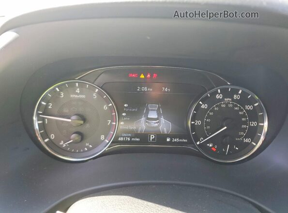 JN8AZ2AF2R9765345 2024 INFINITI QX80 Белый Вид щитка приборов