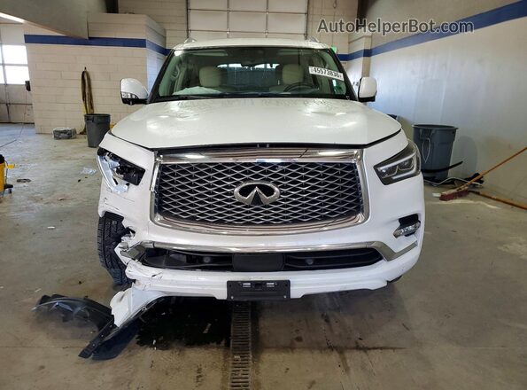 JN8AZ2AFXM9717536 2021 INFINITI QX80 White Widok z przodu