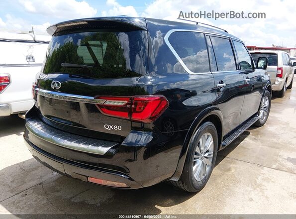 JN8AZ2NFXJ9660194 2018 INFINITI QX80 Black Հետևի աջ