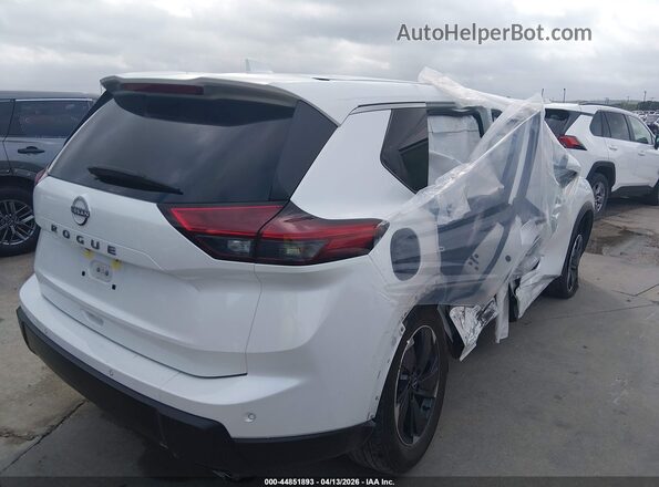 JN8BT3BAXSW343989 2025 NISSAN ROGUE Белый Задняя правая четверть