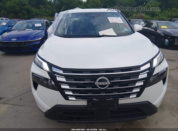 JN8BT3BAXSW343989 2025 NISSAN ROGUE Белый Вид задней части салона