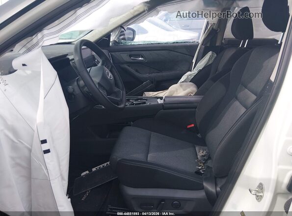 JN8BT3BAXSW343989 2025 NISSAN ROGUE Белый Вид салона спереди