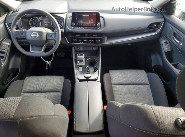 JN8BT3BB7SW427213 2025 NISSAN ROGUE White Dashboard view