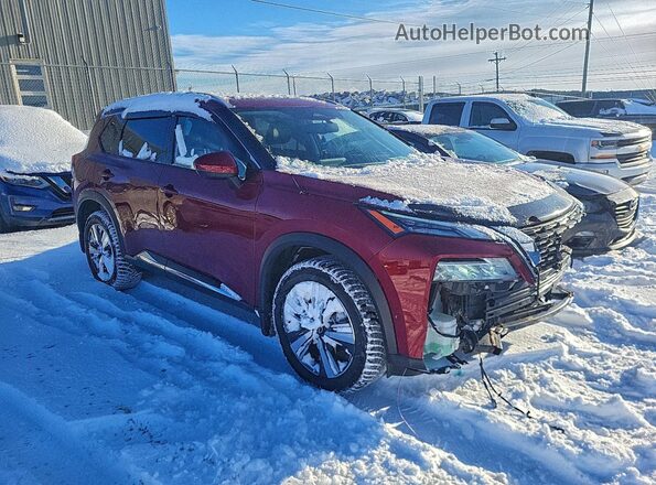 JN8BT3CB2PW186540 2023 NISSAN ROGUE Red Delantero derecho