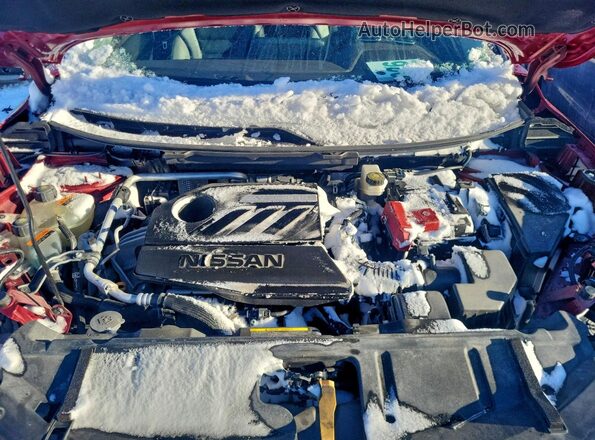 JN8BT3CB2PW186540 2023 NISSAN ROGUE Red Vista del compartimento del motor