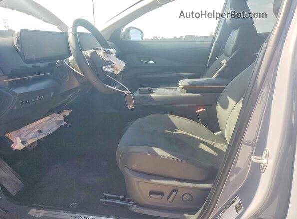 JN8CF0BF3SM761490 2025 NISSAN ARIYA Gray Widok wnętrza z przodu