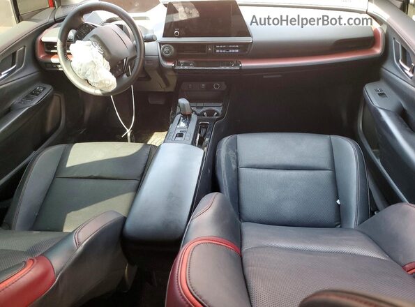 JTDACACU6P3003493 2023 TOYOTA PRIUS Red წინა პანელის ხედი