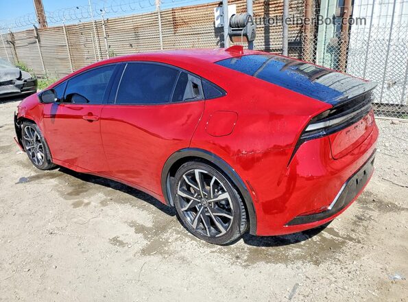 JTDACACU6P3003493 2023 TOYOTA PRIUS Red უკანა მარცხენა