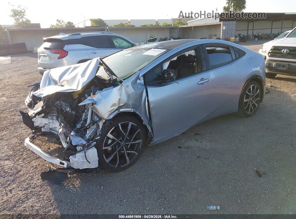 JTDACACU6R3014657 2024 TOYOTA PRIUS PRIME Серебряный Передняя левая четверть