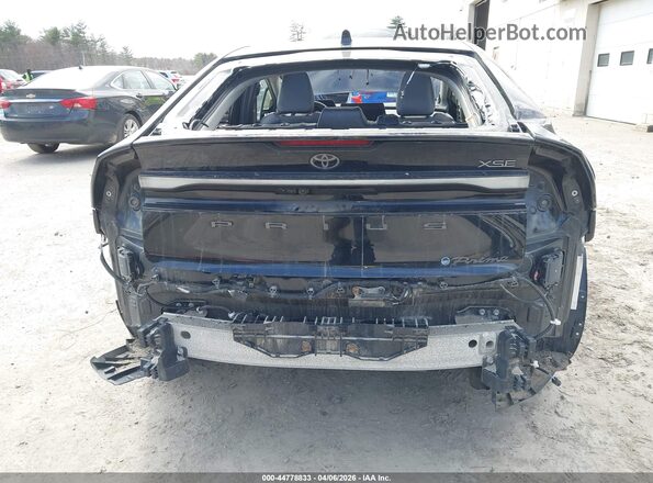 JTDACACU7P3010100 2023 TOYOTA PRIUS PRIME Black წინა ხედი