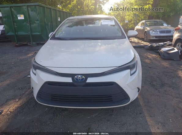 JTDBDMHE2RJ005793 2024 TOYOTA LL White Вид щитка приладів