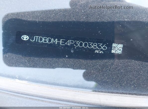 JTDBDMHE4P3003836 2023 TOYOTA LL Gray 